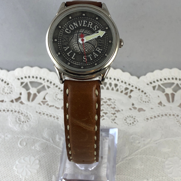 Converse All Star Basketball Watch Leather Strap - Picture 2 of 6